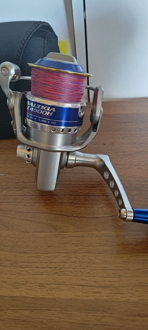 ダイワソルティガ Z4500H mcワークスbbパワーハンドル