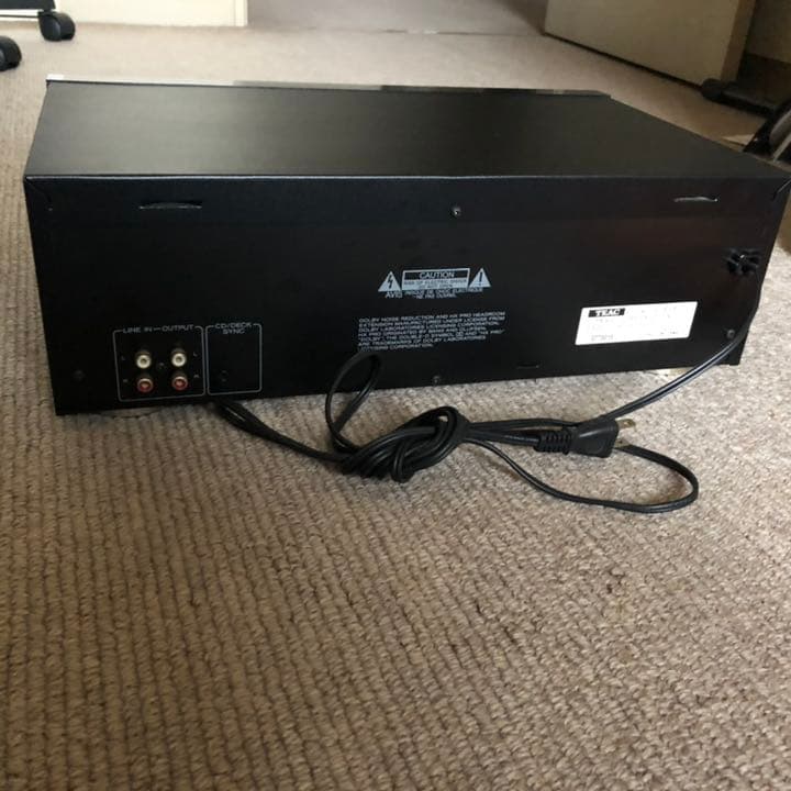 【TEAC】テアック カセットデッキ V-615