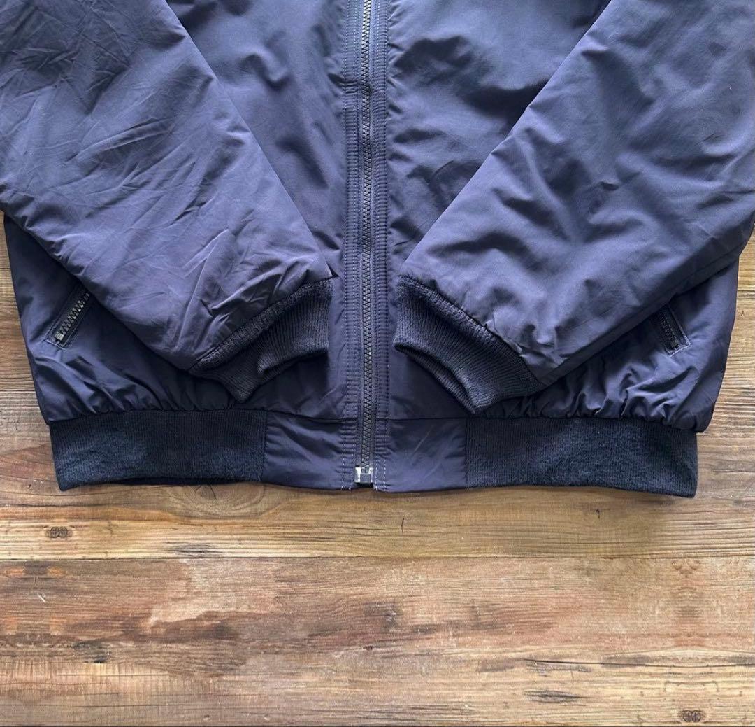 エルエルビーン/ウォームアップジャケット/ナイロン/アウター/ブルゾン/ネイビー