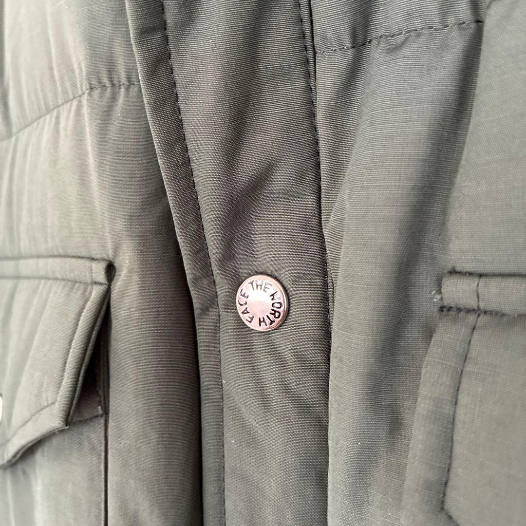 【美品】ノースフェイス スタッフドシャツ ダウンジャケット L ‘25秋冬モデル