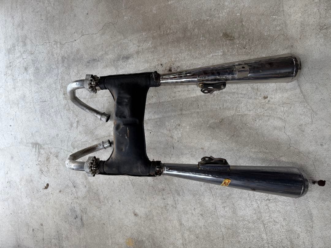 ホーク バブ 純正マフラー