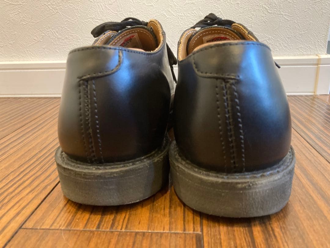 【美品】RED WING レッドウイング ポストマン 101 US8 黒 短靴