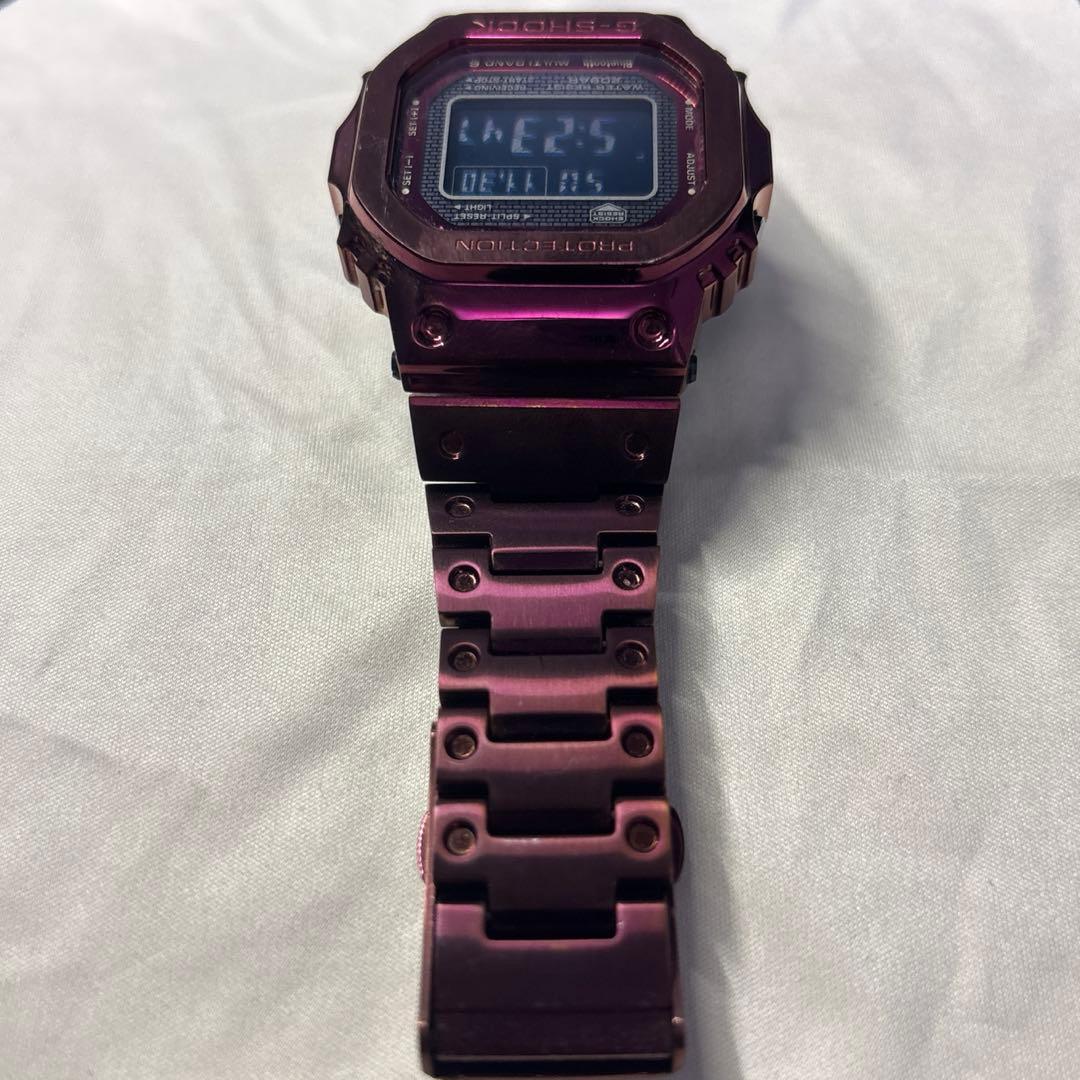 【手締め工房】カシオG-SHOCK GMW–B5000RD フルメタル