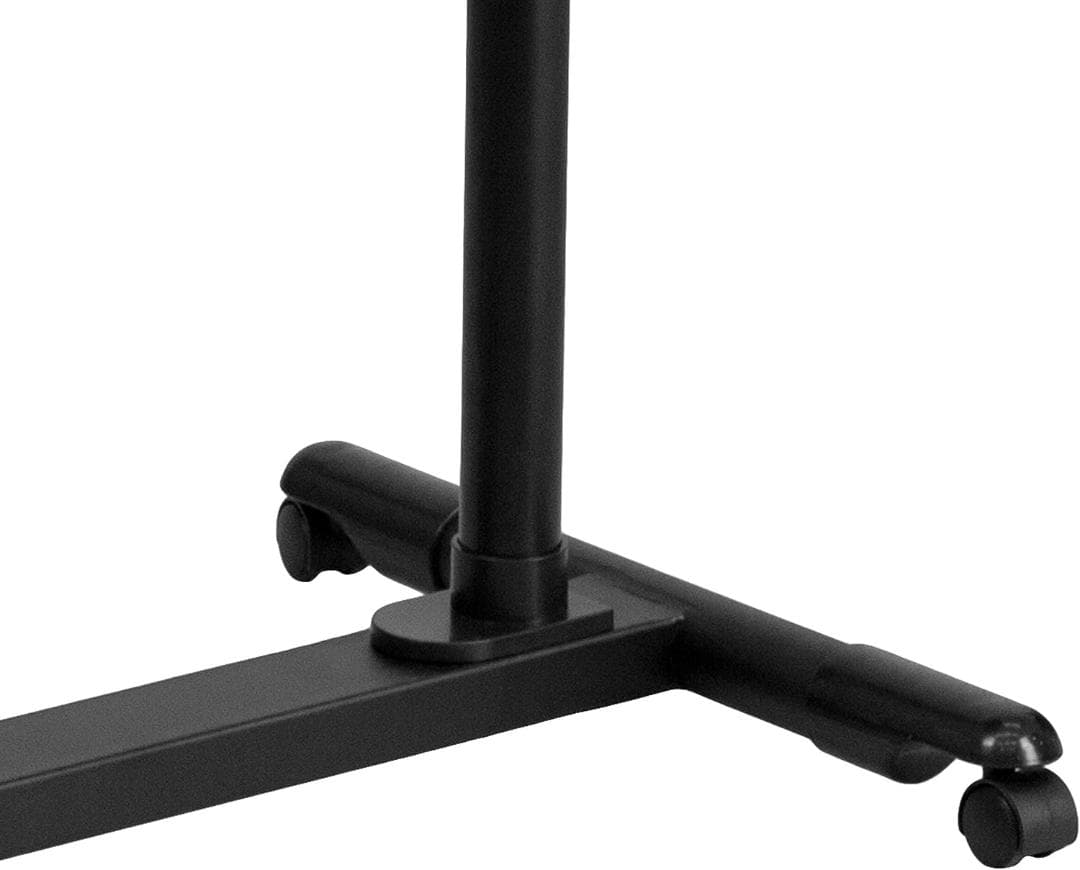 Flash Furniture Macon ブラック 高さ調節可能 スチール製