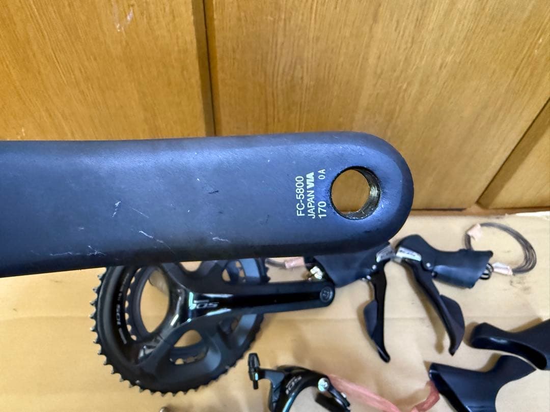 シマノ 105 5800 グループセット　デュラエース　新品ブラケットカバー