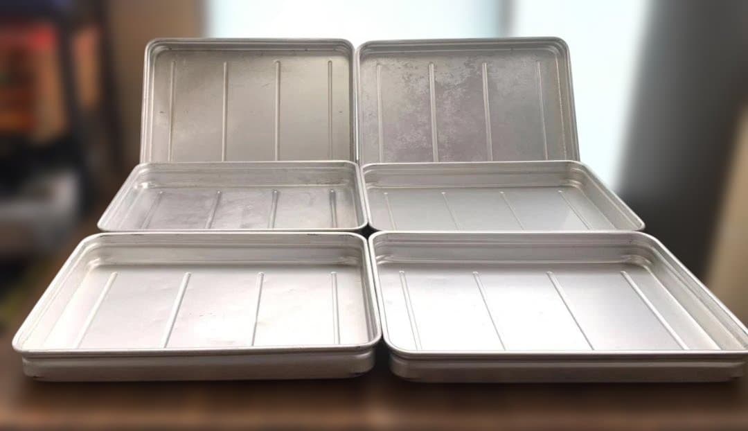 中尾アルミ アルミ製キングボックス 6点セット 大60 N43-6 業務用 ①