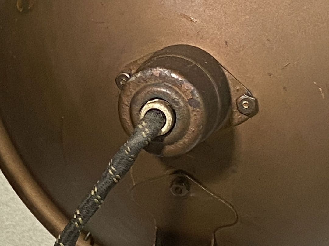 骨董　反射式電気ストーブ　1930年代　ウェスティングハウス製