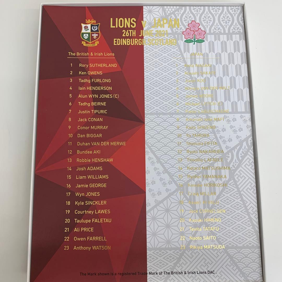 未使用 LIONS × JAPAN メモリアルジャージ L 24092759