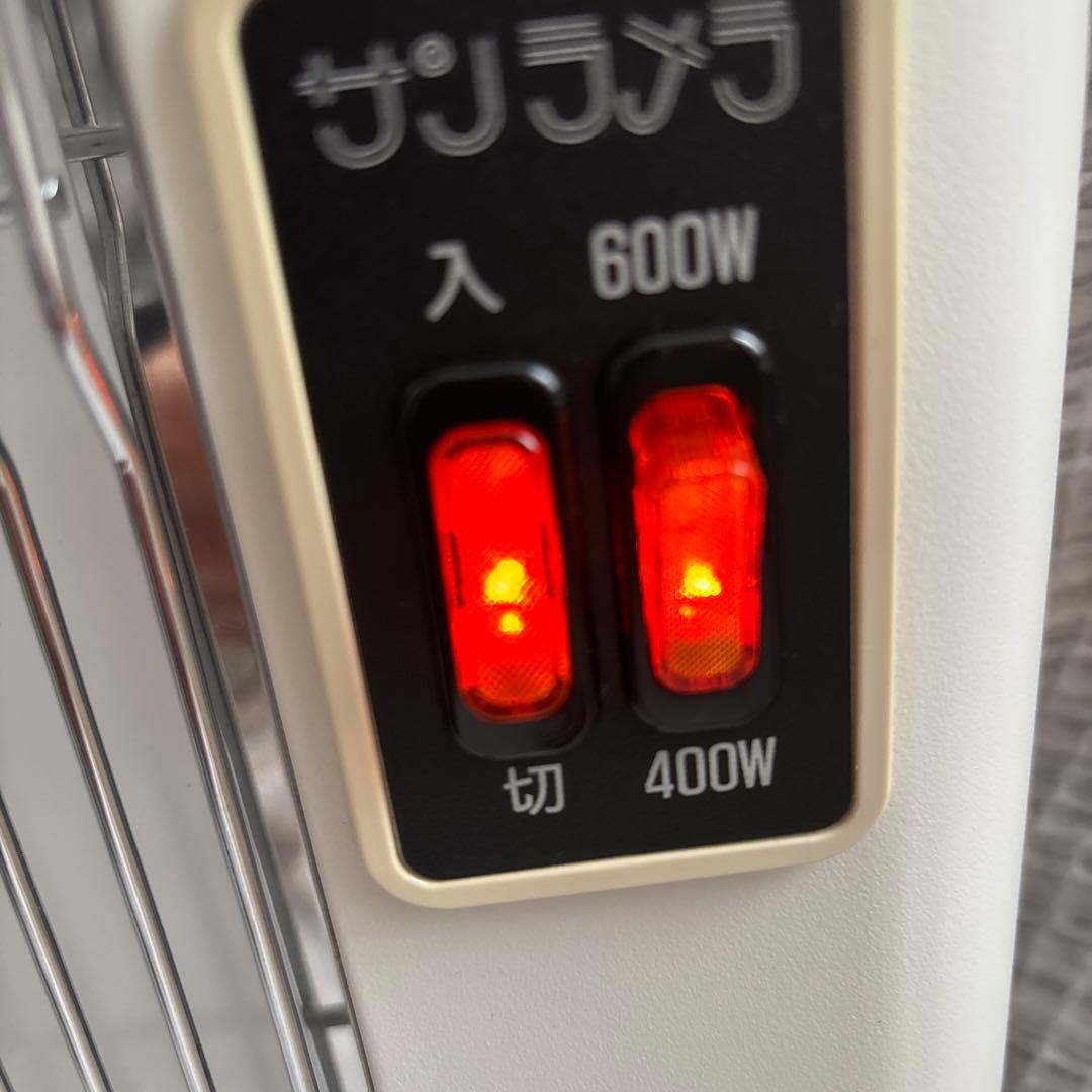 ☆サンラメラ　600w型　遠赤外線輻射式暖房機＊ニューセラミックヒーター日本製