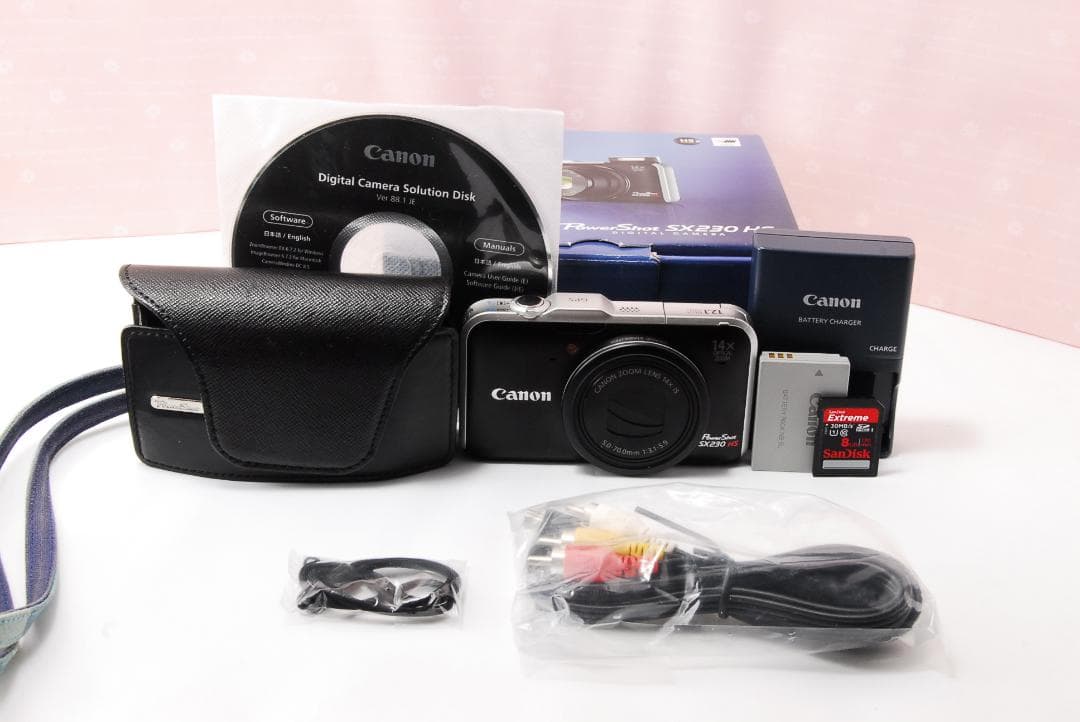 〓コンパクトデジカメラ〓キヤノン PowerShot SX230 HS ブラック
