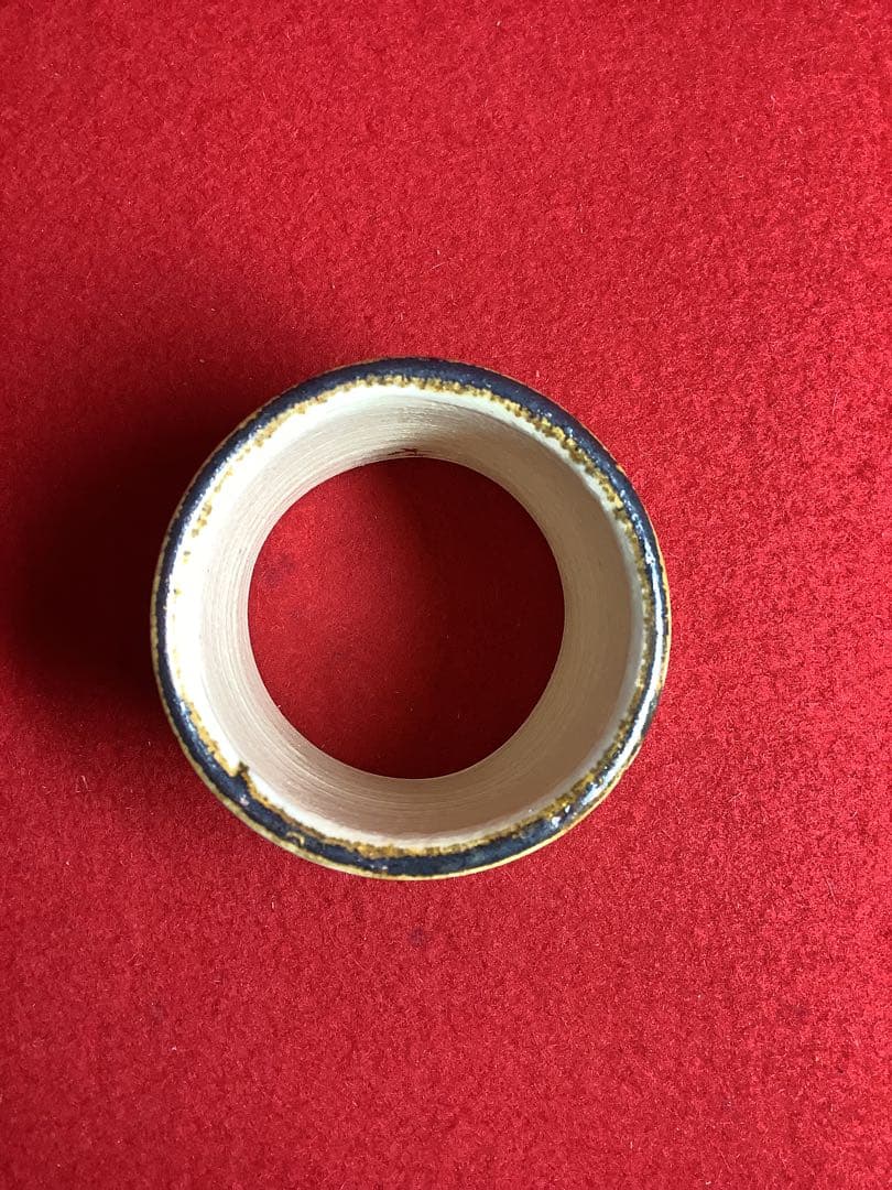 流水蓋置　白井半七造　【中古美品】