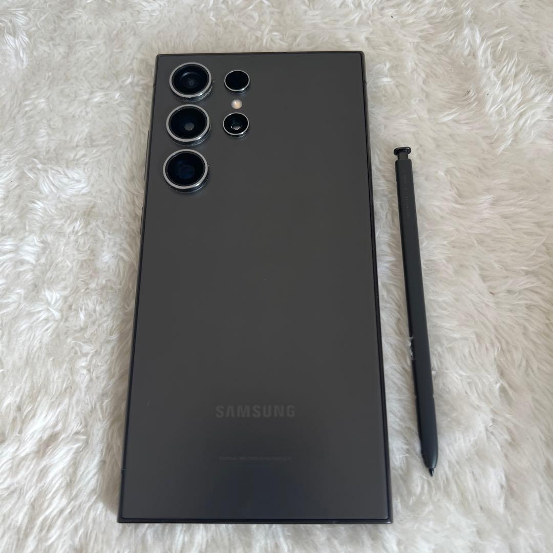 Galaxy S24 ultra 256GB ブラック 美品 j19
