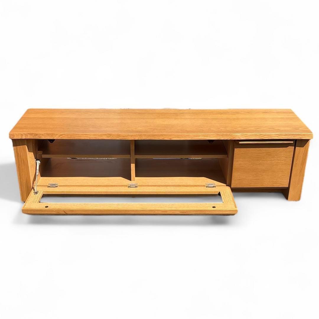 美品 大川家具 シギヤマ家具 テレビボード 幅150cm モダン 北欧デザイン