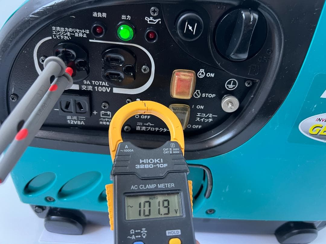 DENYO デンヨー インバーター発電機 GE-900SS-IV★動作良好♪11