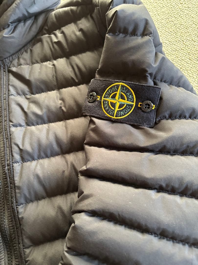 【美品】Stone  ダウンジャケット ブラック　L