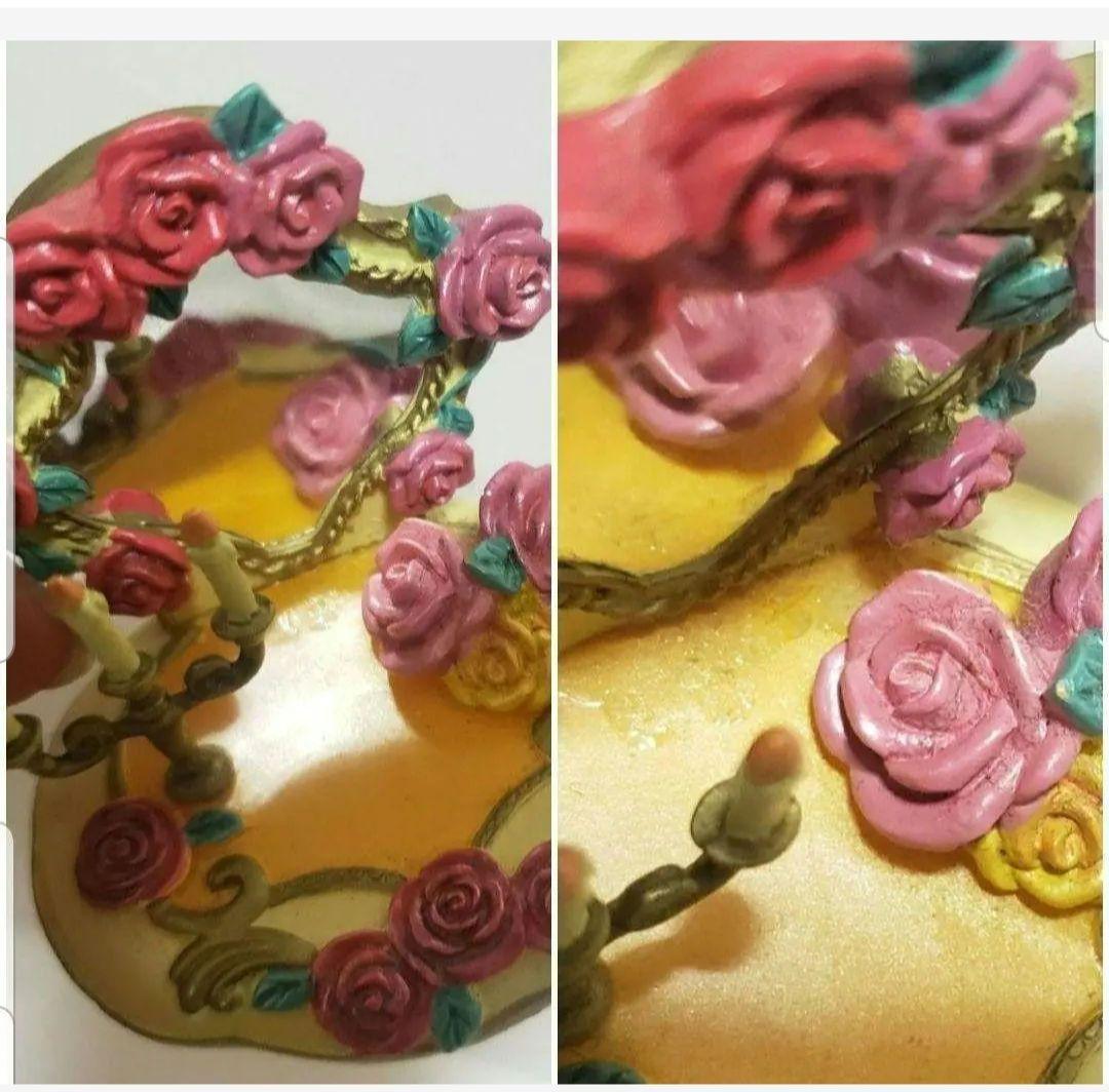 【レア】ディズニーストア品 美女と野獣 コレクション置物