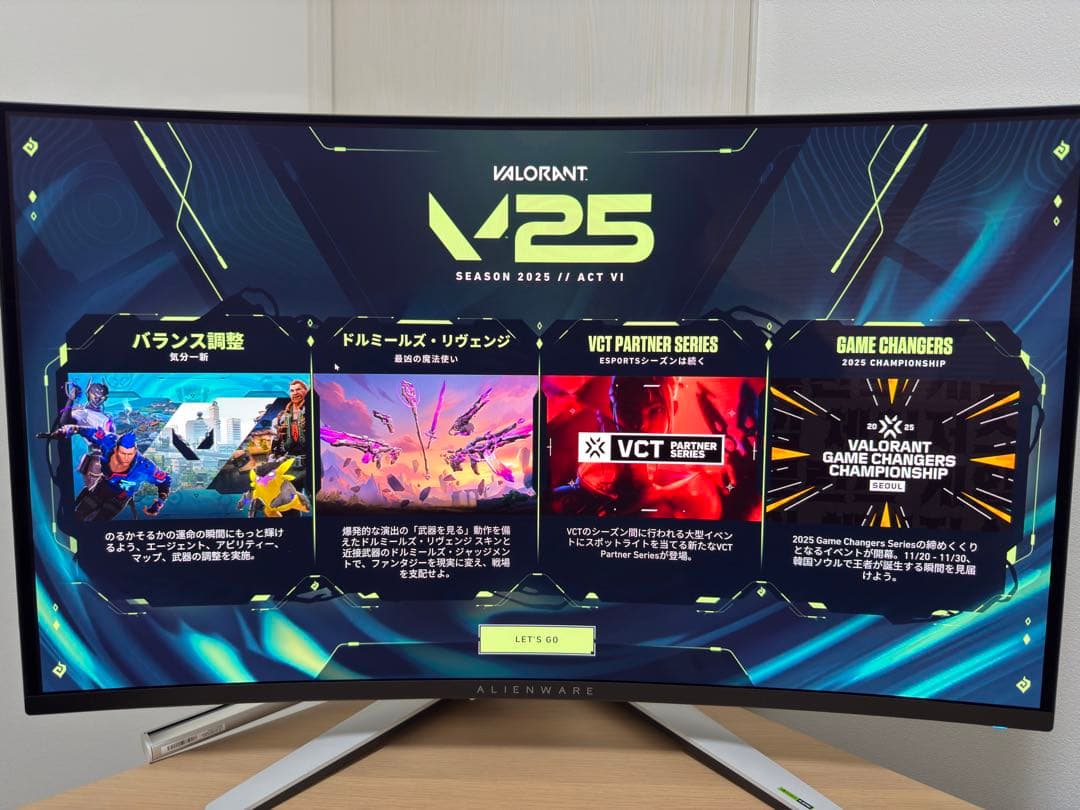 ほぼ新品　AW3225QFAlienware32インチ4K OLED