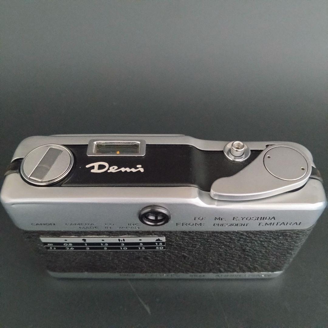 Canon Demi 1962年 25周年記念 コンパクト カメラ