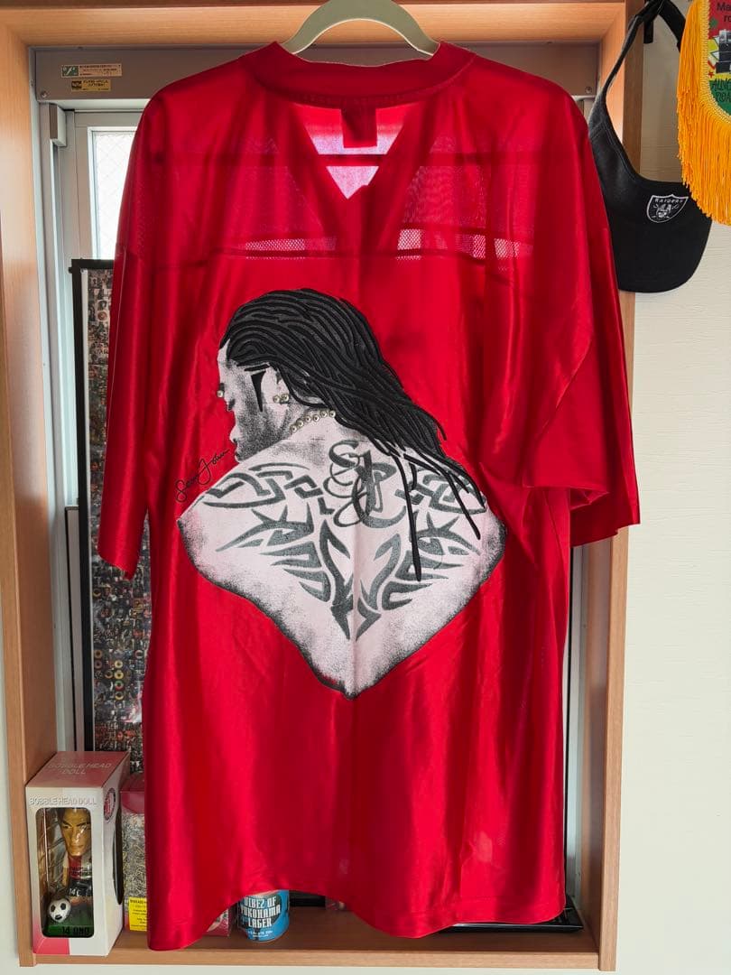 Sean John 赤 シャツ 未使用タグ付き