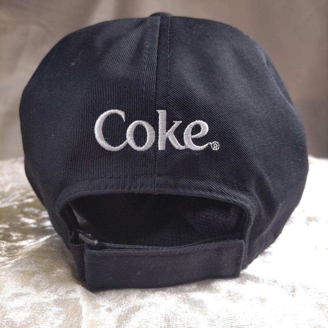 コカコーラ　レーシング風キャップ　スポーツ　バイク・カースポーツ　レース　ゴルフ