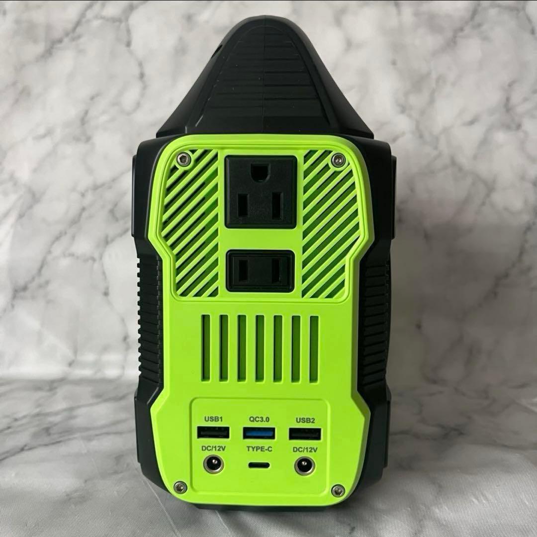 限定1点★ポータブル電源　ポータブルバッテリー　防災　80000mAh　懐中電灯