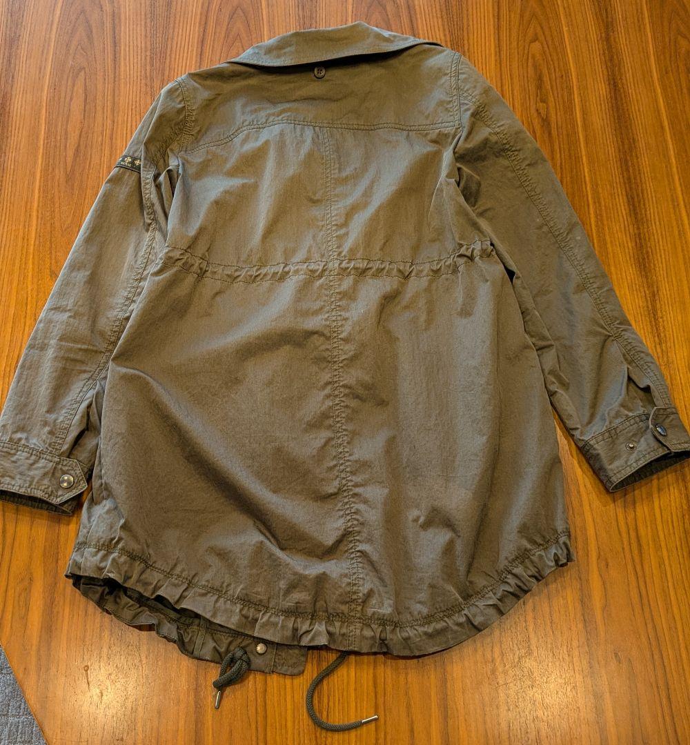 【TATRAS】カーキ モッズコート（ダウンライナー付き）