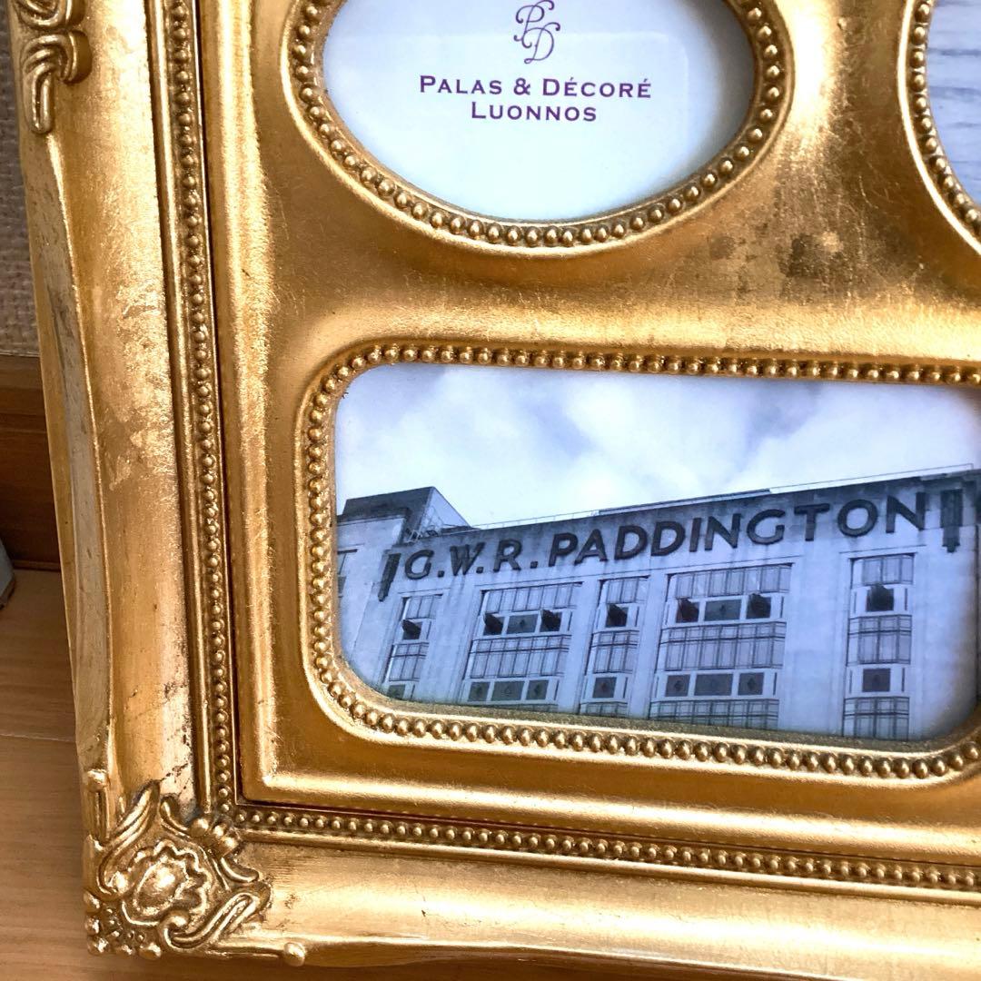 アンティーク　スタイル　フォトフレーム　42×32 置き型　壁掛　額