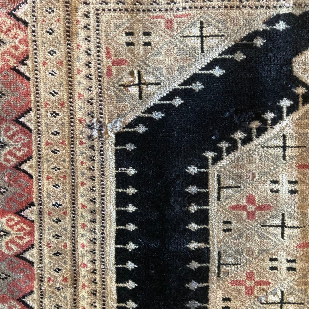 ヴィンテージラグ　トライバルラグ　パキスタン　メダリオン