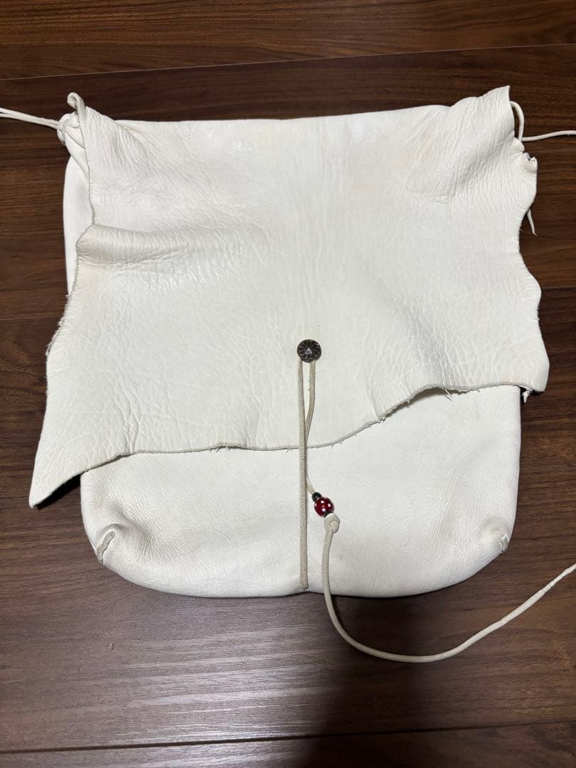 [一時専用]goro's ゴローズ ディアスキンバッグ コンチョ付きフェザーイー