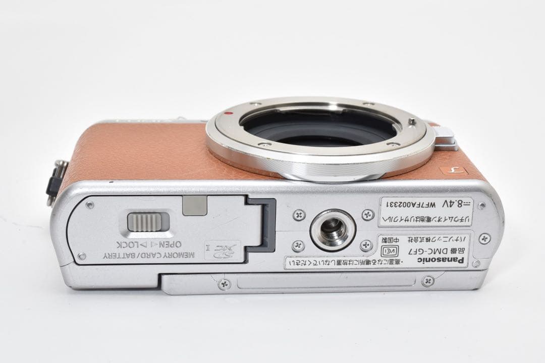 LUMIX DMC-GF7 ミラーレス一眼カメラ ブラウン