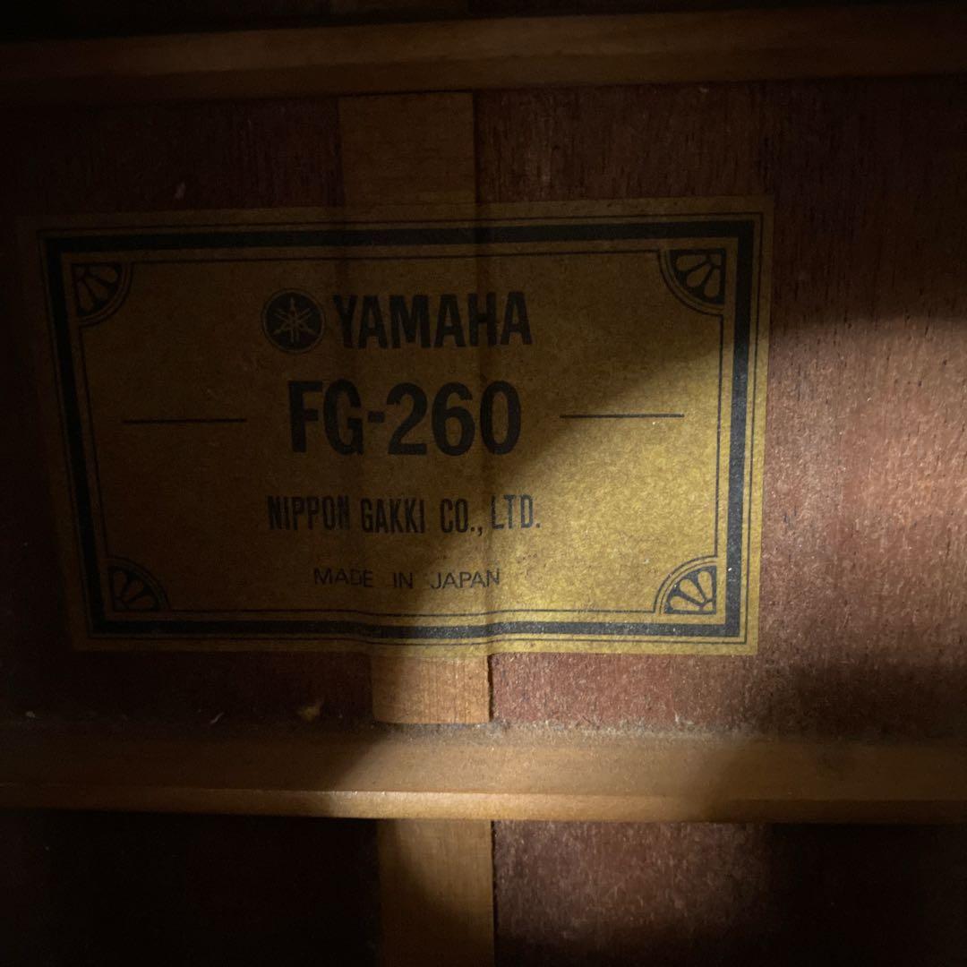 12弦ギター FG-260 レフティ改造