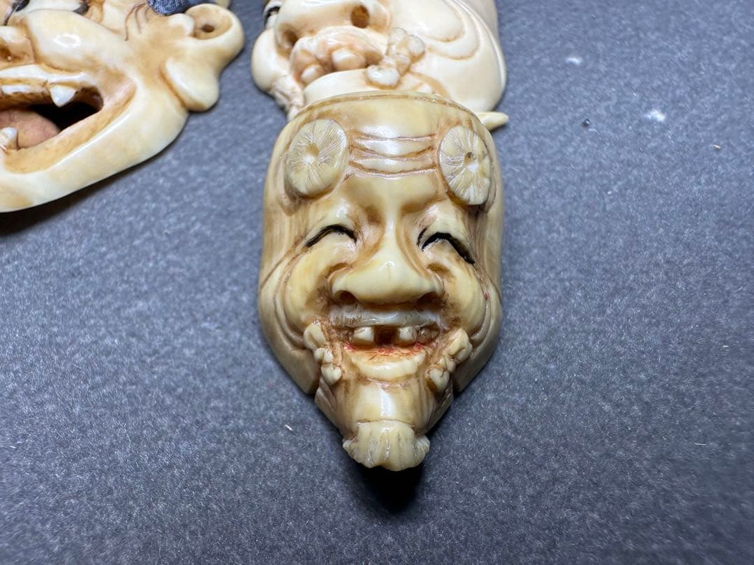 専用1点のみ　極上　根付　光一作　天然素材　アンティーク　骨董　飾り物