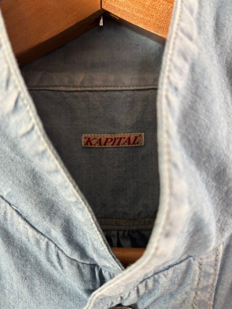 KAPITAL キャピタル デニムシャツ ジャケット コンチョボタン 日本製