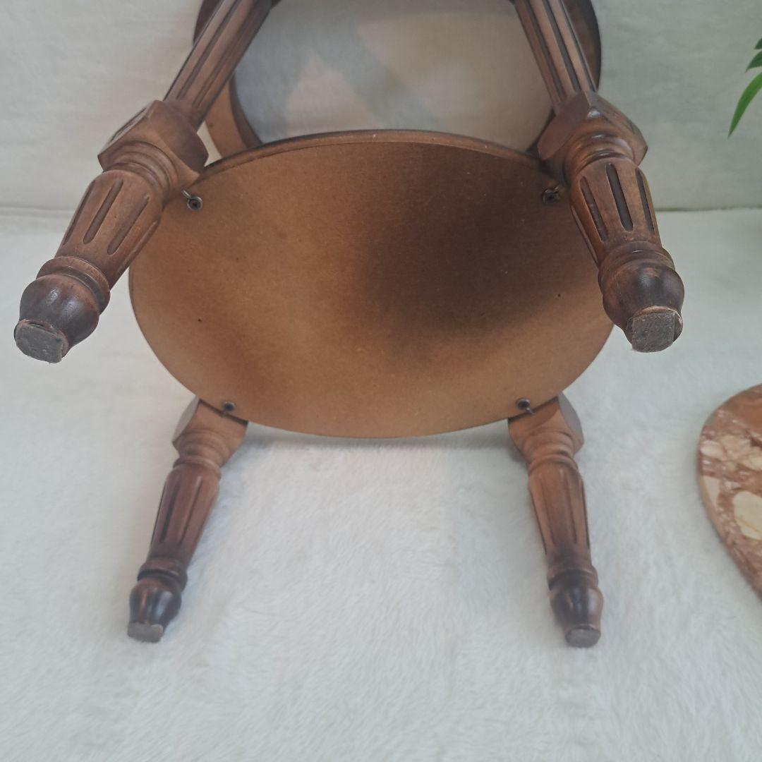 アンティーク　大理石　イタリア家具　サイドテーブル　コンソール家具