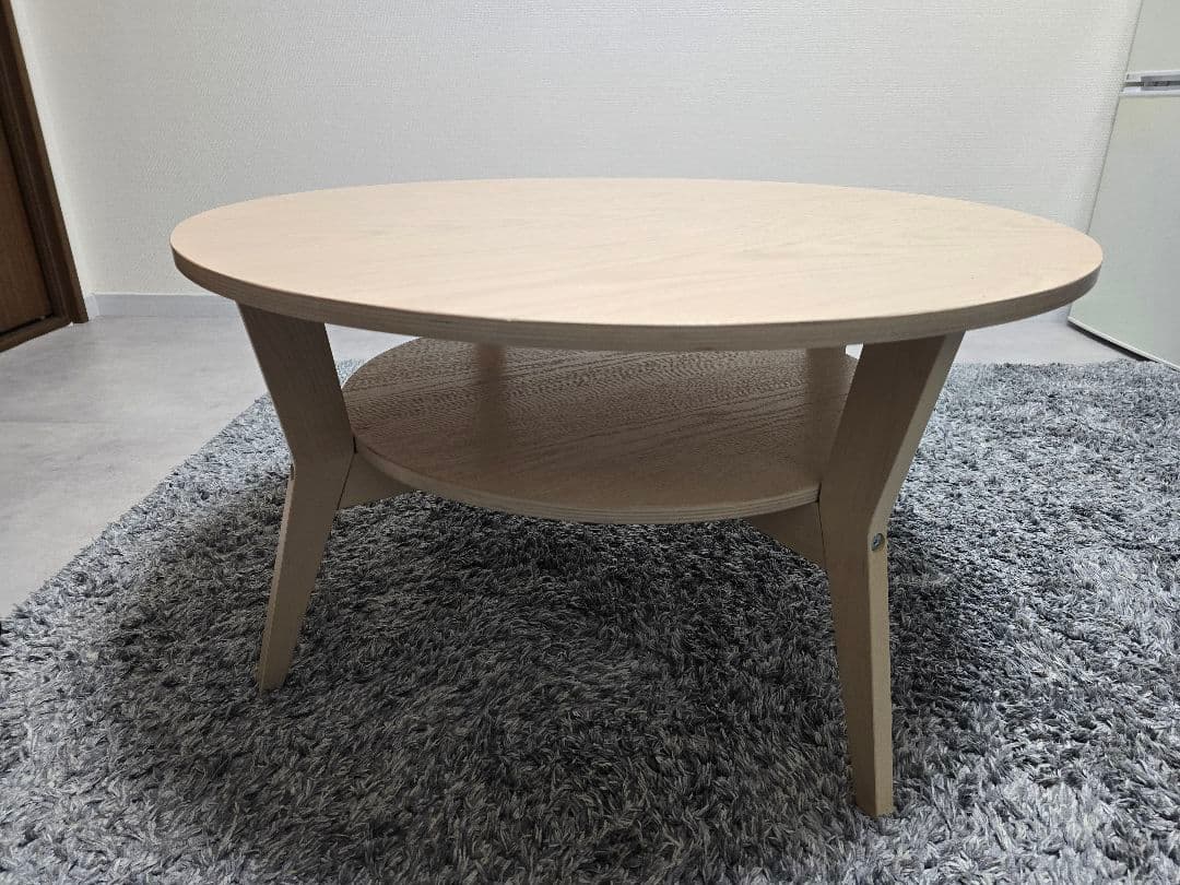 【IKEA】木製ローテーブル ヤーコブスフォルス