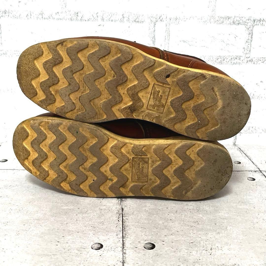 【レッドウィング】875 ワークブーツ 縦羽タグ♡ブラウン 9D