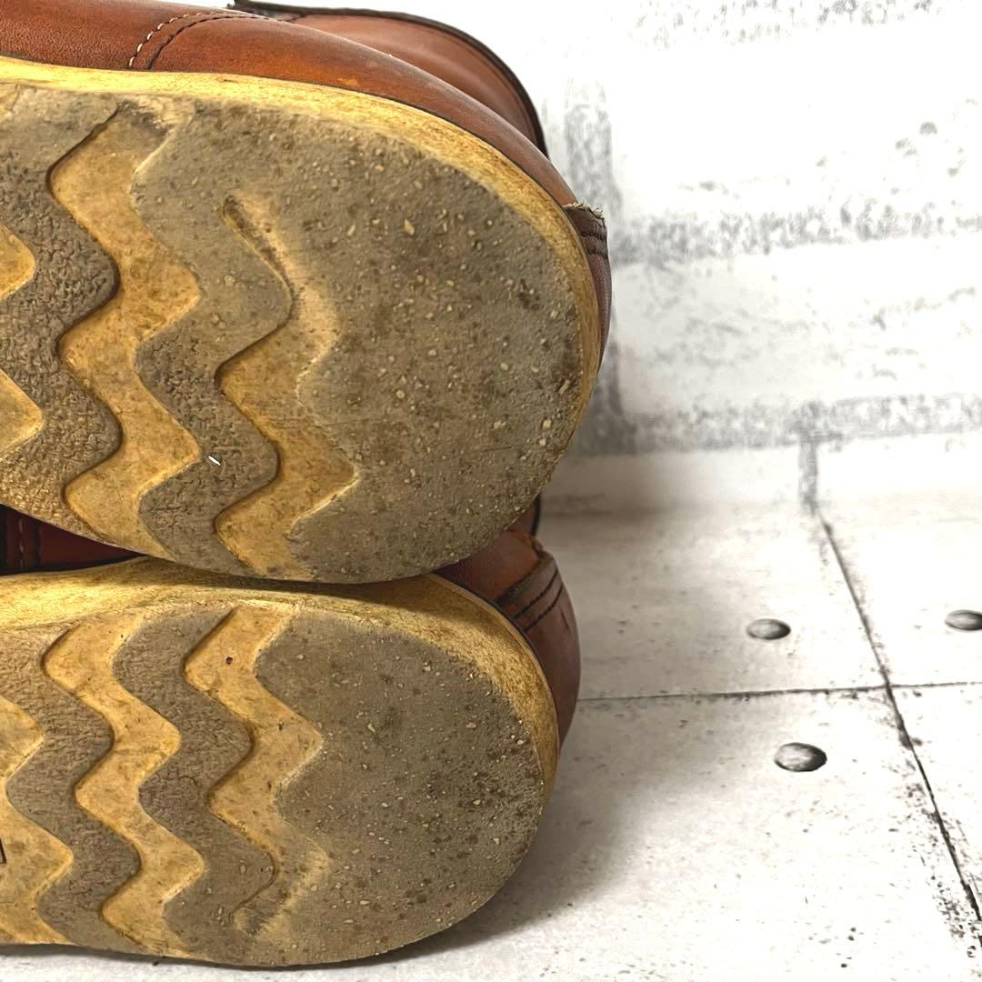 【レッドウィング】875 ワークブーツ 縦羽タグ♡ブラウン 9D