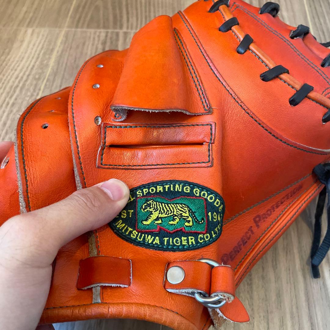 美津和タイガー　キャッチャーミット【硬式用】