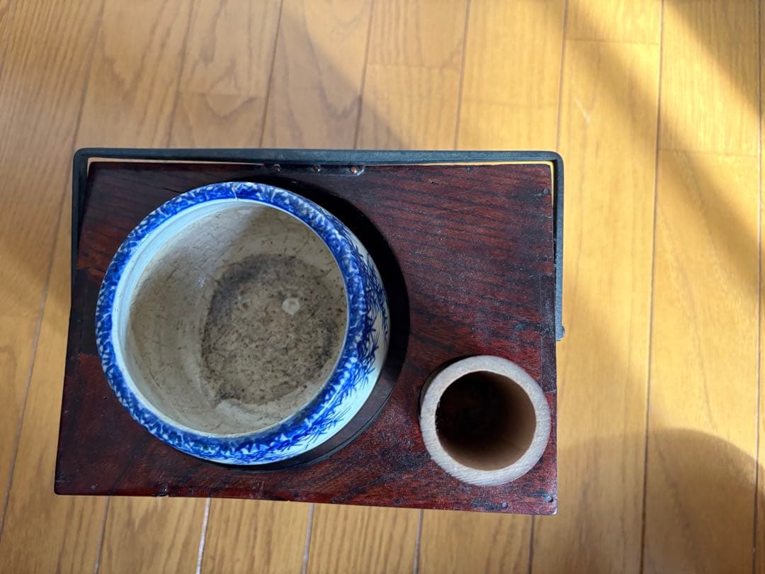 アンティーク煙草盆セット