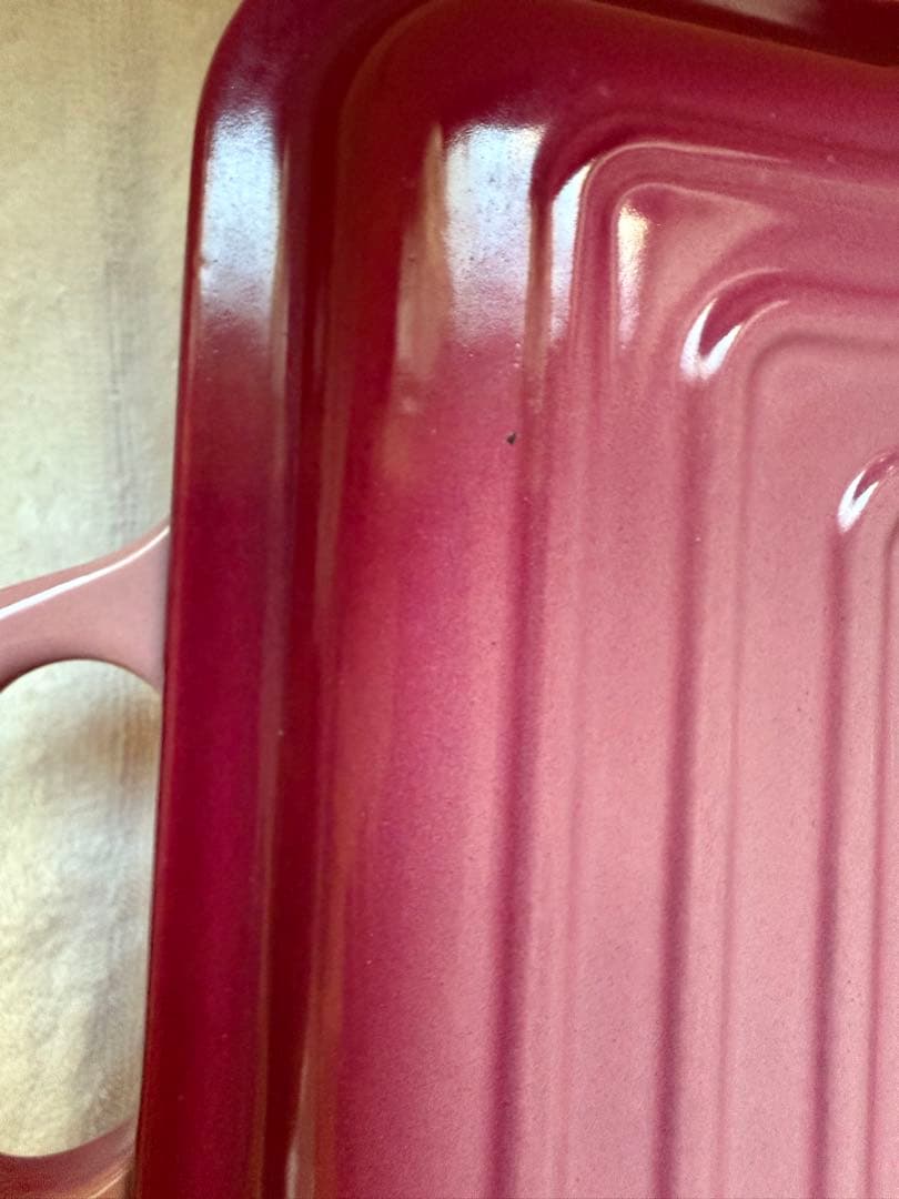 LE CREUSET スクエア　ベリー　四角鍋 約24cm