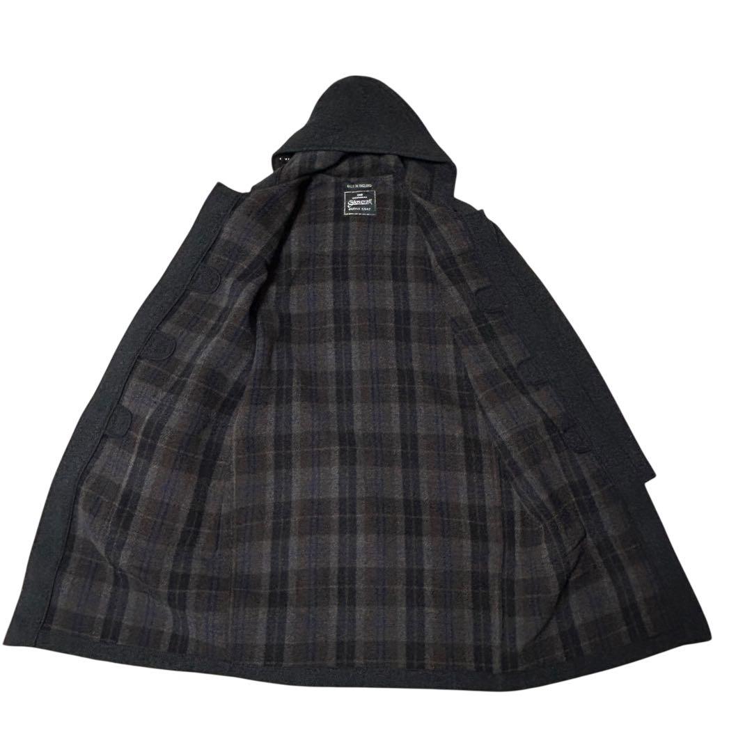 美品　90s グローバーオール　ダッフルコート　ヘリンボーン　L 英国製　トグル