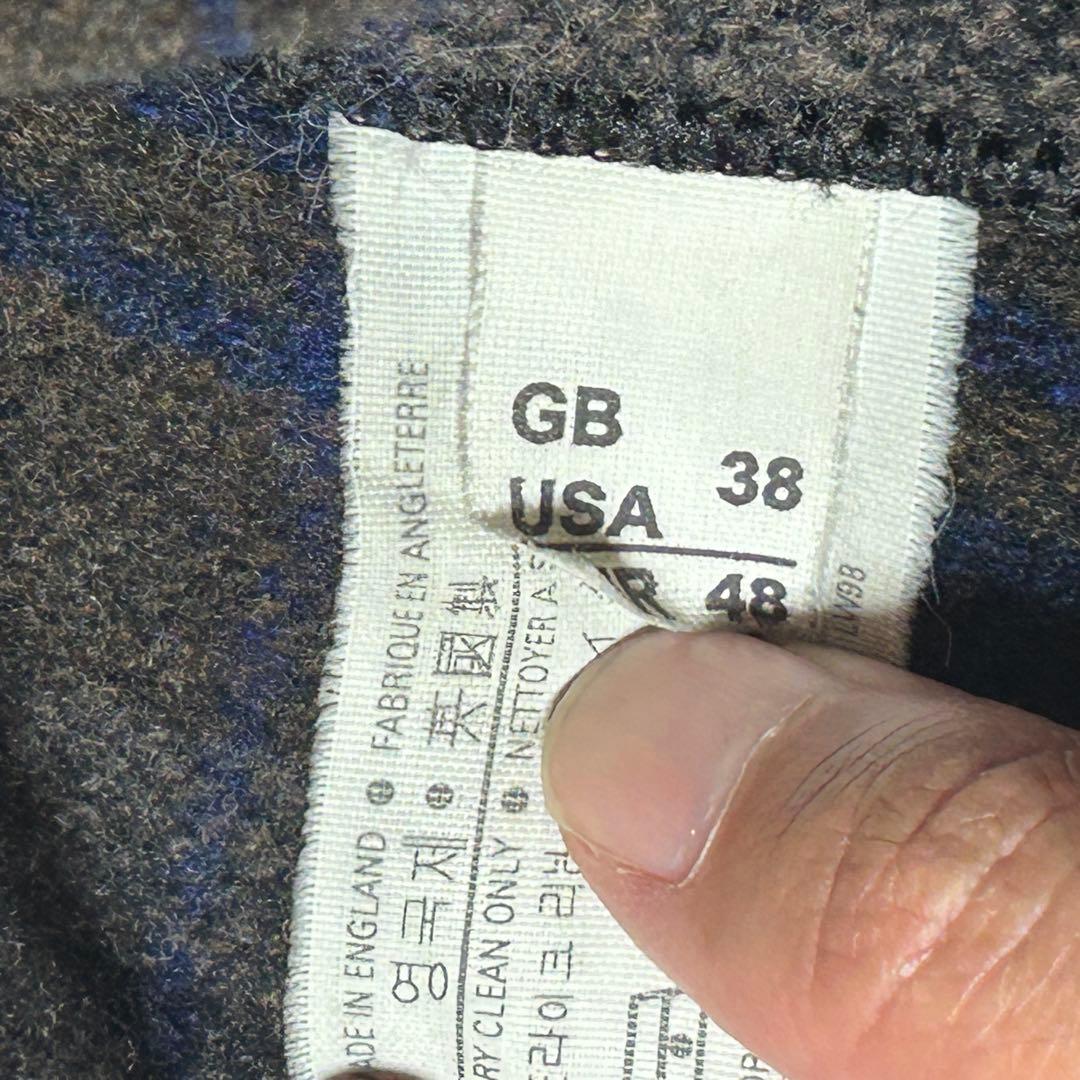 美品　90s グローバーオール　ダッフルコート　ヘリンボーン　L 英国製　トグル