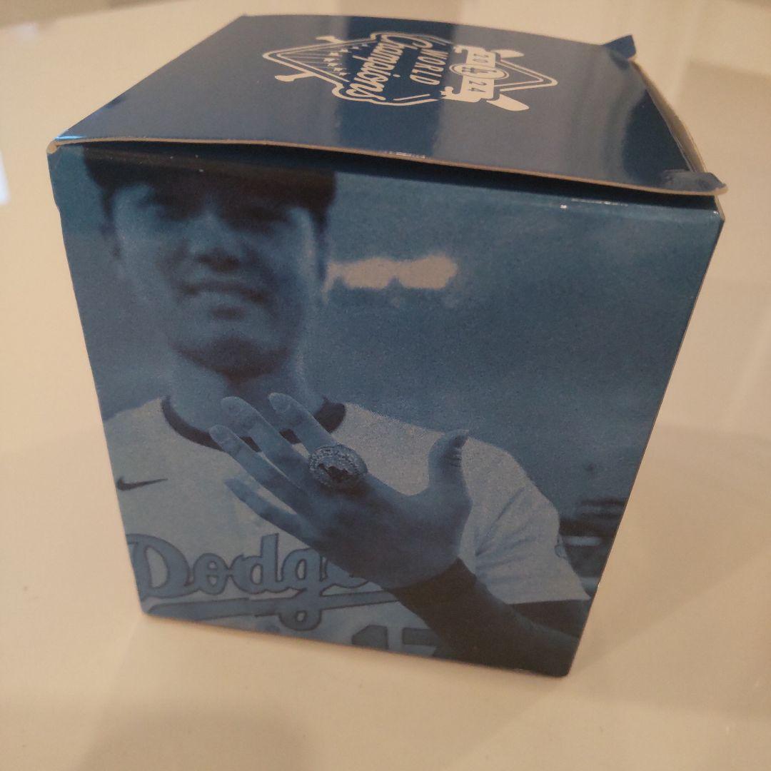 (新品未使用)8/6ドジャース戦、大谷翔平ワールドチャンピオンレプリカリング