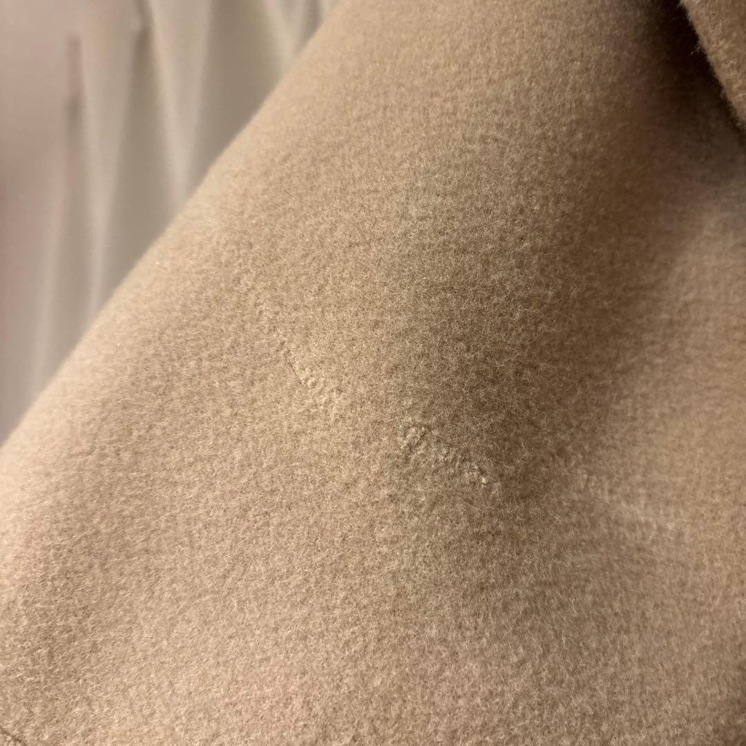 【正規品】anuans リバーウールミドルマフラーコート　ベージュ　コートカバー