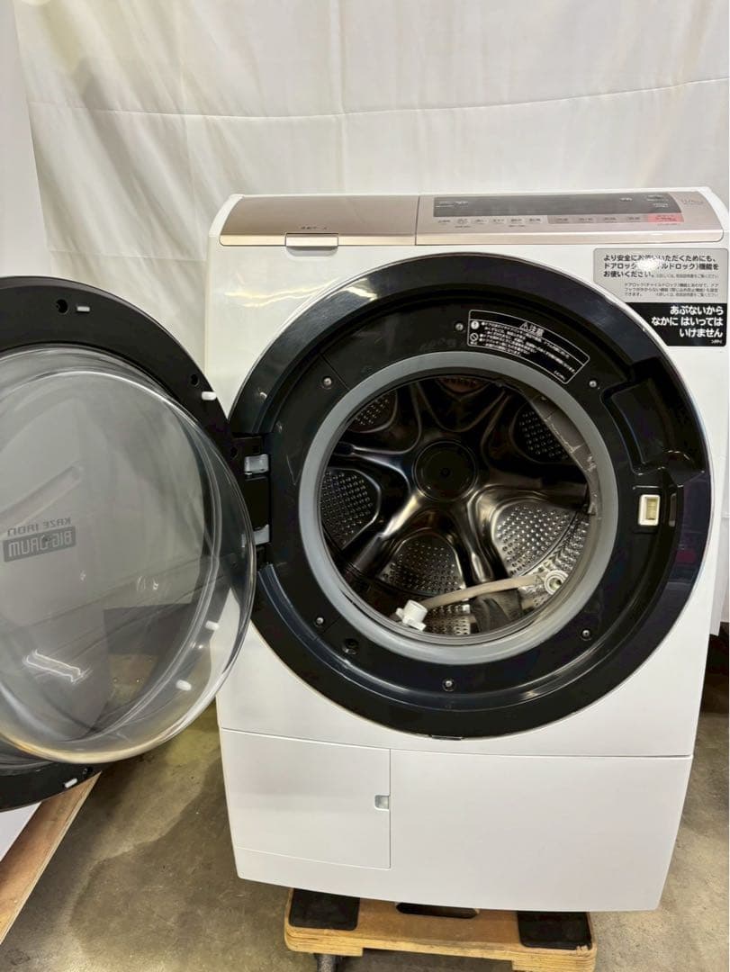 日立 ドラム式洗濯機 BD-SV110CL 2019年製 洗濯11kg乾燥6kg