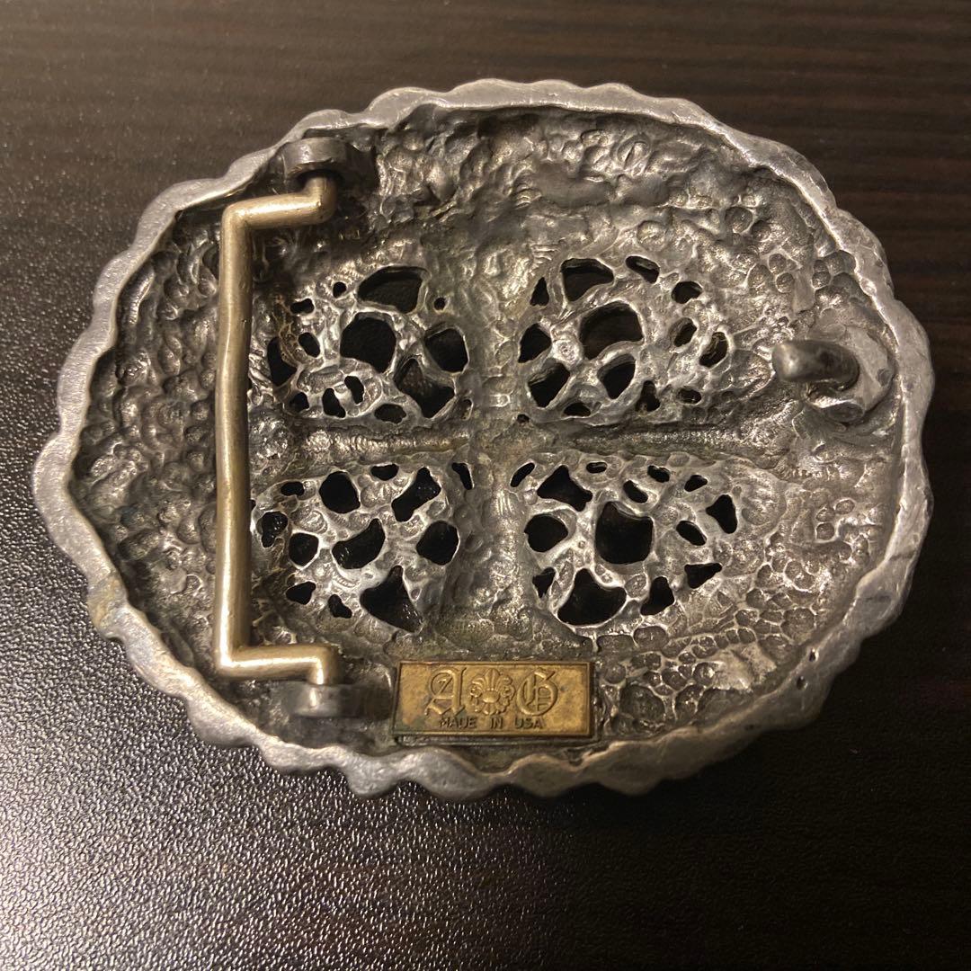 希少　入手困難　A&G スカルデザイン バックルのみ