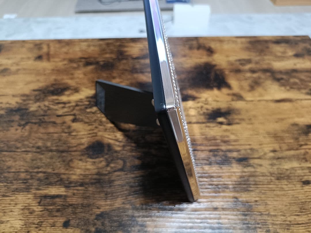 値下げ❗️新品未使用　Christofle フォトフレーム シルバー　パール