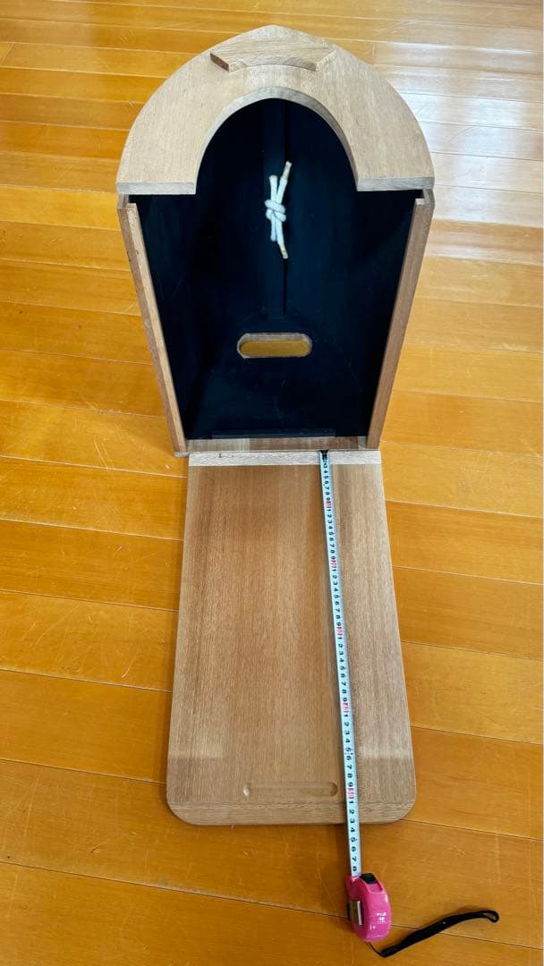 ⭐️お洒落で持運びが楽⭐️ハンドメイド⭐️小型犬/猫用小屋 木製★送料無料