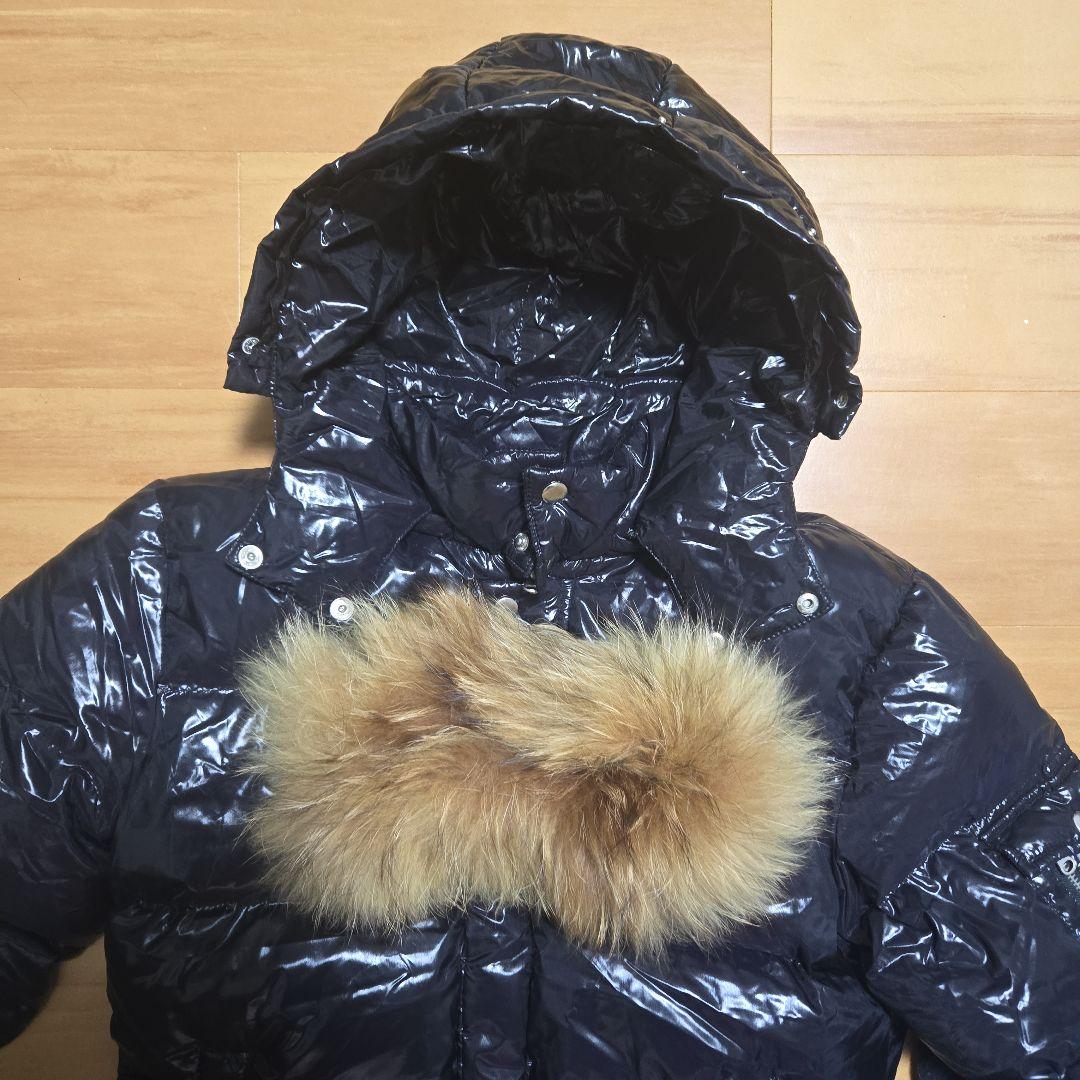 00s ハウス オブ ブルース リアルファー y2k ダウンジャケット 光沢