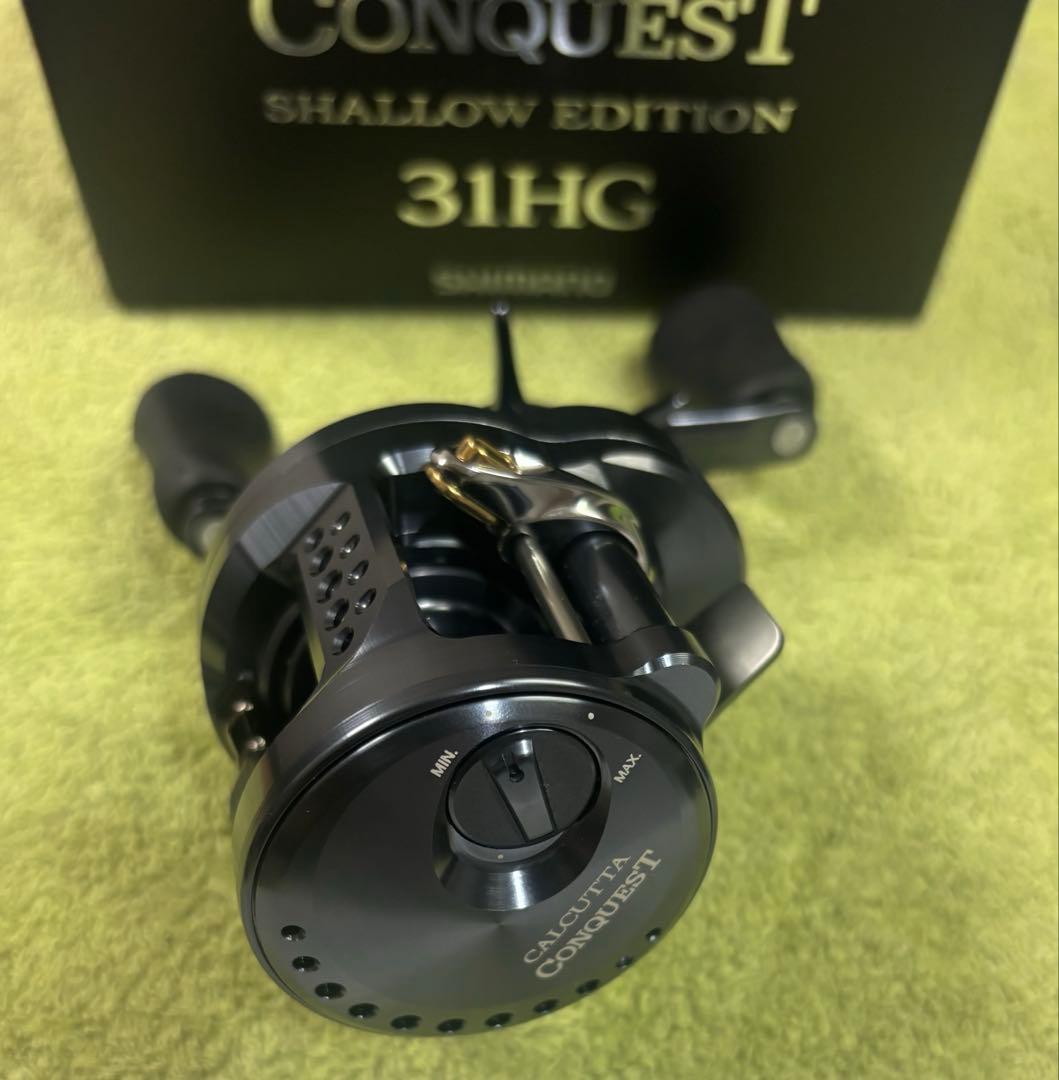 新品未使用シマノCALCUTTA CONQUEST 31HGシャローエディション